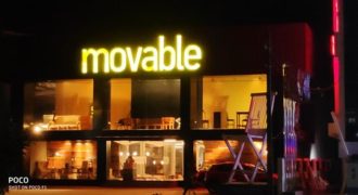 movable furniture show room by pass road