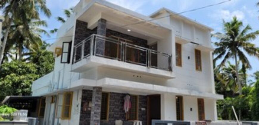 15000 rs 2 bedroom brand new house ground floor 1 km from kinfra park chanthavila 9188764468