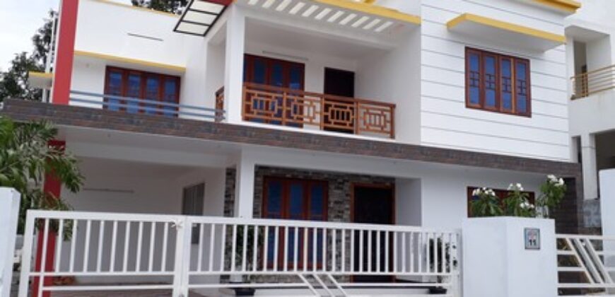 16000 rs 3 bedroom independent house near kinfra park chanthavila 5 km from technopark 9188764468