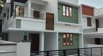 74 lakh brand new 4 bedroom house 1800 sq feet 4.3 cent 5 km from technopark 1 km from kinfra park 6282419384