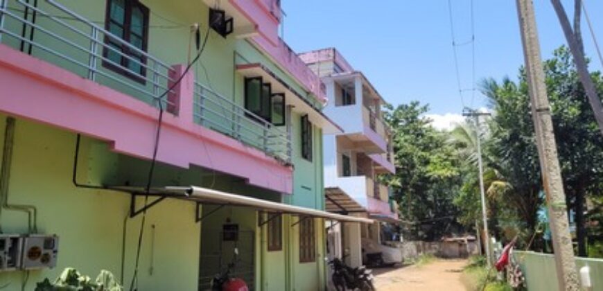 8500 rs 2 bedroom first floor hall and kitchen road side kaniyapuram 5 km from technopark 9188764468