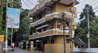 8000 rs 2 bedroom first floor hall and kitchen road side near pangapara 3 km from technopark 9188764468