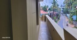 8000 rs 2 bedroom first floor hall and kitchen road side near pangapara 3 km from technopark 9188764468